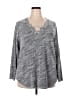 Bobeau Gray Pullover Sweater Size 2X - photo 1