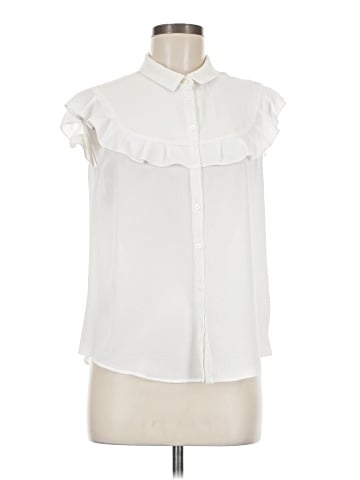 Claudie Pierlot Sleeveless Button-Down Shirt (view 1)