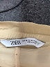 Zara Solid Tan Khaki Shorts Size XL - photo 3