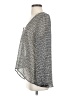 Eight Sixty 100% Polyester Silver Long Sleeve Blouse Size S - photo 5