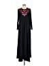Assorted Brands 100% Polyester Black Casual Dress Size S - photo 1