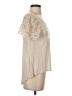 Kimchi Blue Ivory Short Sleeve Blouse Size S - photo 4