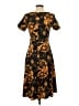 Assorted Brands Print Black Casual Dress Size 2 - photo 2