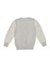 H&M 100% Cotton Silver Pullover Sweater Size 6 - 8 - photo 2