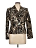 Evan Picone 100% Polyester Print Gold Blazer Size 10 (petite) - photo 1