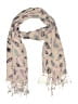 Gena Accessories Ivory Purple Scarf One size - photo 1