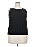 Ann Taylor LOFT 100% Polyester Black Sleeveless Top Size XL - photo 1