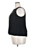 Ann Taylor LOFT 100% Polyester Black Sleeveless Top Size XL - photo 5