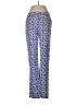 Boden Print Blue Casual Pants Size 8 - photo 1