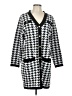 Jess Lea 100% Polyester Houndstooth Black Gray Casual Dress Size L - photo 1