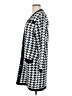 Jess Lea 100% Polyester Houndstooth Black Gray Casual Dress Size L - photo 5