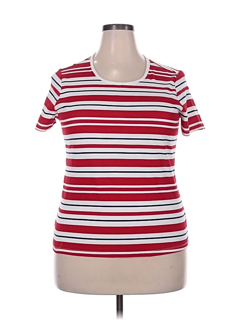 Pre-owned White Stag Short Sleeve T-shirt In Red