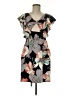 Nine West Tropical Floral Gray Cocktail Dress Size 6 - photo 1