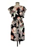 Nine West Tropical Floral Gray Cocktail Dress Size 6 - photo 2