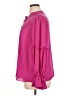 ELOQUII 100% Polyester Pink 3/4 Sleeve Blouse Size 14 - photo 5