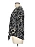 Veronica M. Animal Print Gray 3/4 Sleeve Blouse Size L - photo 5