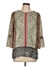 DR2 100% Polyester Green 3/4 Sleeve Blouse Size L (estimated) - photo 1