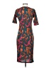 Lularoe Print Teal Cocktail Dress Size S - photo 2