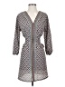 Max Studio Argyle Gray Casual Dress Size S - photo 1