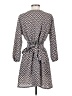 Max Studio Argyle Gray Casual Dress Size S - photo 2