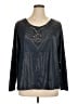 Alberto Makali Black Long Sleeve Blouse Size XL - photo 1