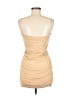 Oh Polly Solid Tan Cocktail Dress Size 10 - photo 2