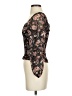 Madewell Black Brown 3/4 Sleeve Blouse Size XXS (estimated) - photo 5