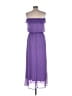 Ester 100% Polyester Purple Cocktail Dress Size L - photo 2