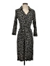 Chaps Black Casual Dress Size S - photo 1