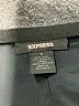 Express Solid Gray Wool Skirt Size 6 - photo 4