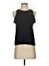 Nike 100% Polyester Black Active Tank Size S - photo 1