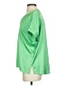 Glam Green Short Sleeve Blouse Size S - photo 5
