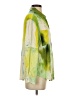 Sani 100% Viscose Print Green Long Sleeve Blouse Size S - photo 4