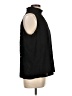Ann Taylor LOFT 100% Polyester Black Sleeveless Blouse Size L - photo 4