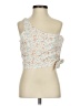 L Space 100% Viscose Ivory Tube Top Size S - photo 1