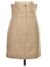 Robert Rodriguez Solid Tan Wool Skirt Size 4 - photo 2