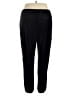 Como Blu Solid Black Casual Pants Size 1X - photo 2