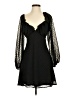 Missguided 100% Polyester Hearts Black Cocktail Dress Size 2 - photo 1
