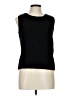 Basic Editions 100% Acrylic Black Sleeveless T-Shirt Size L - photo 1