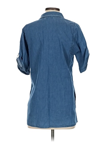 Lafayette 148 New York Short Sleeve Blouse (view 2)