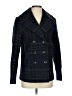Fleet Street Plaid Blue Coat Size S - photo 1