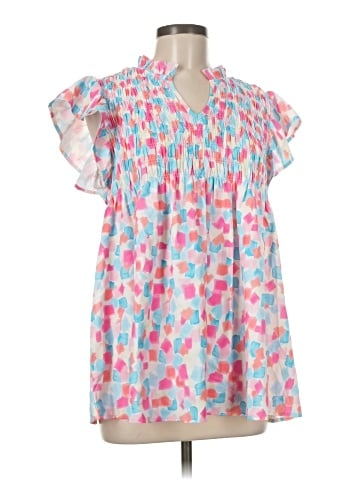 Mod Boutique Short Sleeve Blouse (view 1)