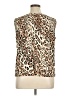 DressBarn 100% Polyester Animal Print Tan Short Sleeve Top Size 14 - 16 - photo 2