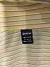 Shein 100% Polyester Stripes Yellow Long Sleeve Blouse Size 4 - photo 7