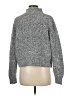 Old Navy Tweed Gray Turtleneck Sweater Size M - photo 2