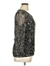 INC International Concepts Silver 3/4 Sleeve Top Size XL - photo 4