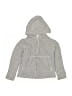 Crewcuts Outlet Silver Zip Up Hoodie Size 4 - 5 - photo 1