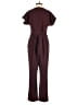 Express Solid Burgundy Jumpsuit Size XS - photo 2