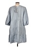 Unbranded Gray Blue Casual Dress Size L - photo 2