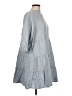 Unbranded Gray Blue Casual Dress Size L - photo 4